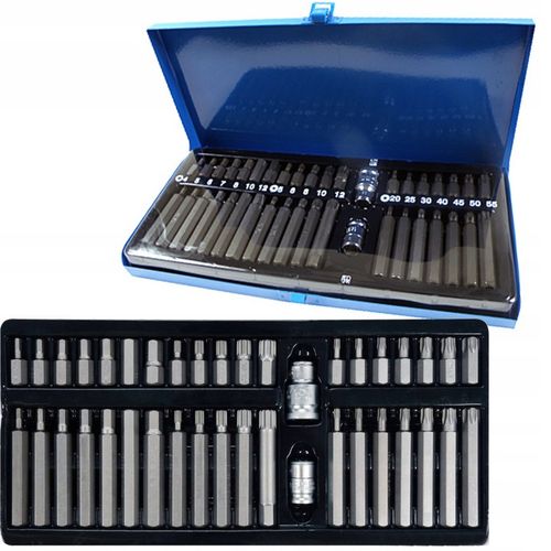 ZESTAW BITÓW KLUCZY IMBUS SPLINE TORX 40 el BITY na Arena.pl