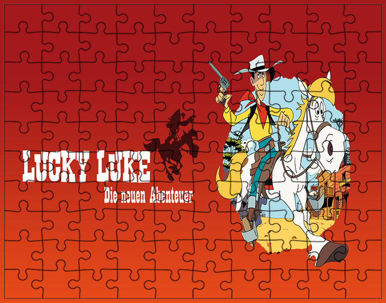 Puzzle Lucky Luke zdjęcie 1
