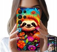ETUI DO SAMSUNG GALAXY S24 ULTRA - KOLOROWE WZORY KOALA ZWIERZĘTA + SZKŁO