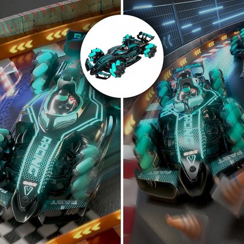 ZDALNIE STEROWANY DUŻY SAMOCHÓD DRIFT CAR AUTO STEROWANE GESTAMI RĘKI PILOT na Arena.pl