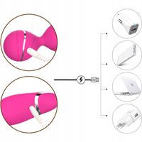 KULKI GEJSZY WIBRUJĄCE Z WIBRACJAMI MASAŻER Z PILOT 10 TRYBÓW TRENING KEGLA