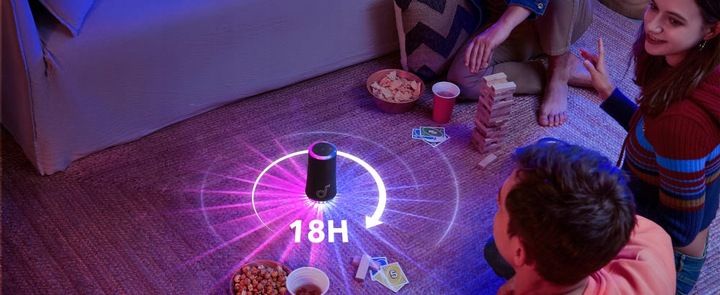 Głośnik Bluetooth Przenośny Bezprzewodowy Soundcore Glow Czarny zdjęcie 11