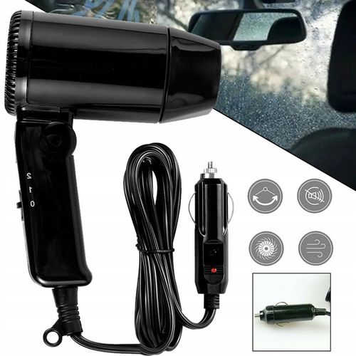 SUSZARKA DO WŁOSÓW, PRZENOŚNA SUSZARKA DO WŁOSÓW 12 V NA GORĄCO I ZIMNO na Arena.pl