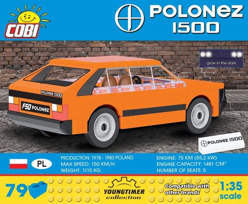 Klocki Youngtimer Collection - FSO Polonez 1500 na Arena.pl