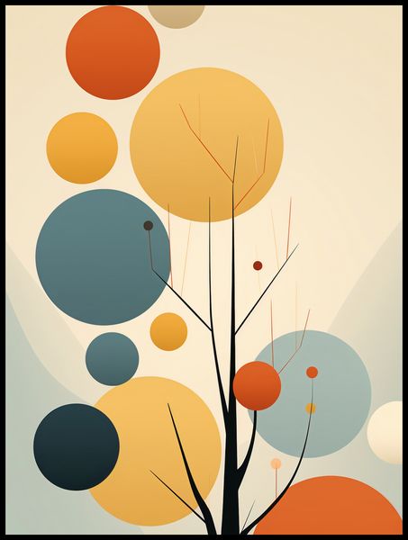 Plakat 75x100cm Harmonia Jesiennych Kolorów zdjęcie 2