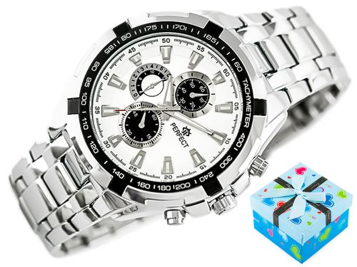 ZEGAREK MĘSKI-MILTON-silver/ na Arena.pl