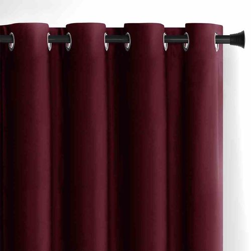 CURT/AH/VELVET/EYELETS/WINE/140X245/1PC na Arena.pl