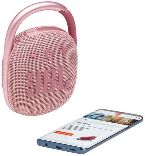 Głośnik przenośny JBL Clip 4 różowy na Arena.pl