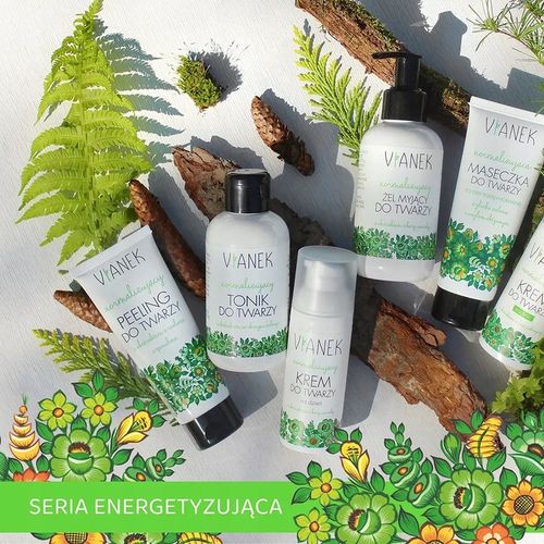 VIANEK Normalizujący Peeling do Twarzy z Korundem, Oczyszczenie 90g na Arena.pl