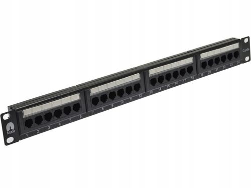 NEKU Patch panel patchpanel RACK 19'' 5e 24p UTP na Arena.pl