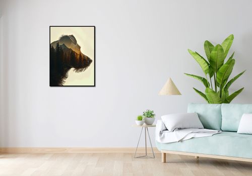 Plakat 60x80cm Psi Duch Lasu na Arena.pl