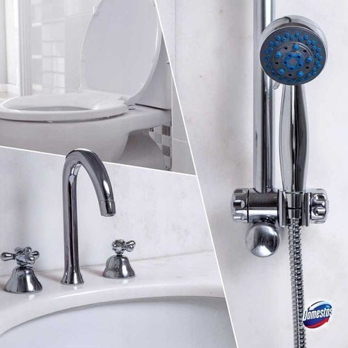 zestaw 3 x domestos power foam piana do mycia toalety i łazienki 435ml na Arena.pl