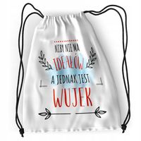 Plecak Dla Wujka Szkolny Worek Torba Z Nadrukiem Ze Zdjęciem