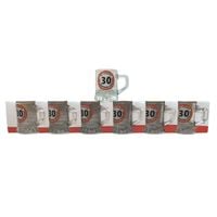 kieliszek kufelek 6szt. 30-tka 25ml