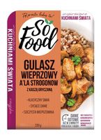 So Food Gulasz wieprzowy a'la strogonow z kaszą gryczaną 330 g