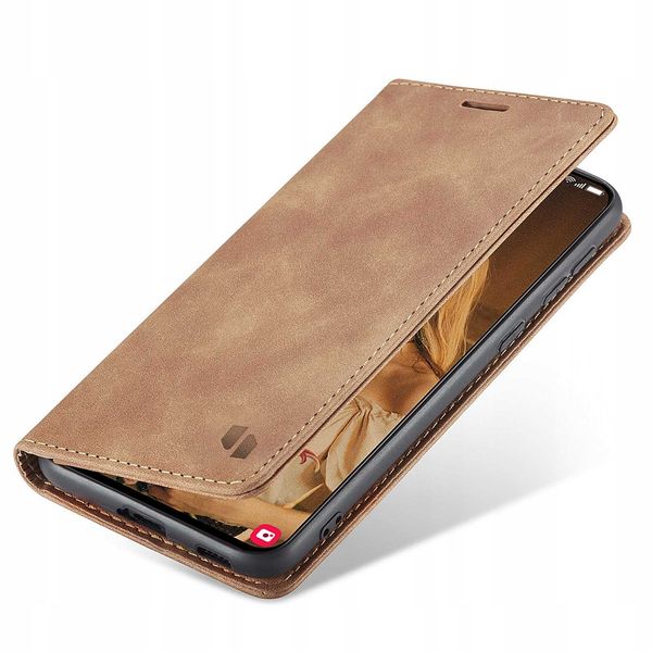 Spacecase Wallet Galaxy S21 Light Brown zdjęcie 3
