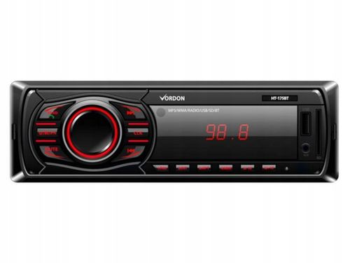 Vordon HT-175U London radio samochodowe 1DIN Bluetooth MP3 AUX + pilot na Arena.pl