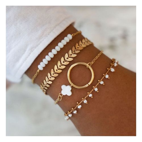 zestaw 4w1 bransoletki  boho b479 na Arena.pl