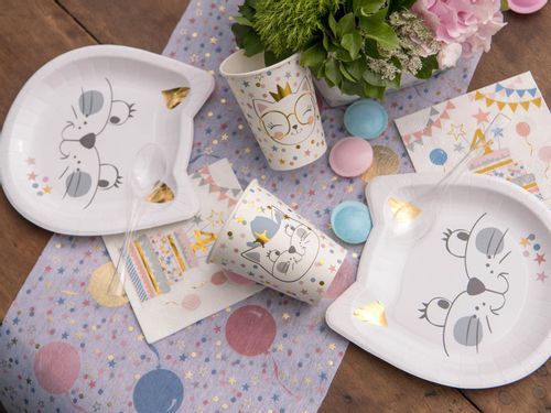 Talerzyki papierowe Kotek, 10 szt. na Arena.pl