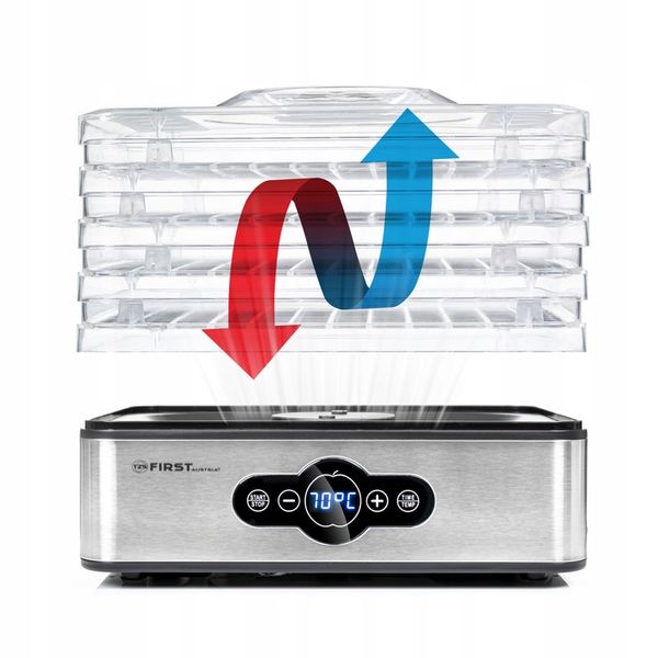 Suszarka do grzybów owoców DEHYDRATOR FIRST 240W First Austria zdjęcie 3