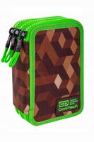 Piórnik potrójny z wyposażeniem Coolpack Jumper 3 City jungle
