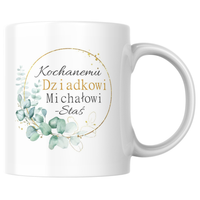 Prezent na dzień Dziadka Kubek z personalizowanym imieniem