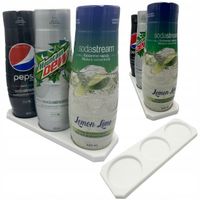 STOJAK NA SYROPY SODASTREAM 3 MIEJSCA POTRÓJNY BIAŁY