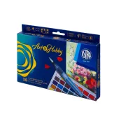 Zestaw farb akwarelowych ASTRA ART&HOBBY 36 kol + pędzelek wodny + paletka