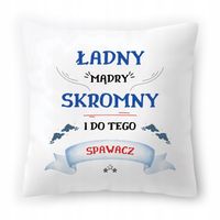 Poduszka Dla Spawacza Na Urodziny Prezent Z Nadrukiem Ze Zdjęciem