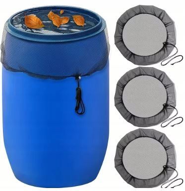 POKROWIEC NA BECZKĘ SIATKA OSŁONA OCHRONNA PRZED LIŚĆMI OWADAMI 80X80 CM na Arena.pl