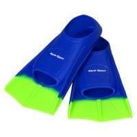 Płetwy do pływania treningowe krótkie Aqua-Sport Short Fins rozmiar 27-29