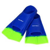 Płetwy do pływania treningowe krótkie Aqua-Sport Short Fins rozmiar 27-29