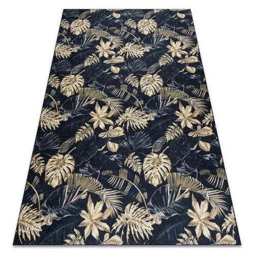 RUG/LU/ARLEN/LEAVES4/BLACK+GOLD/120x170 na Arena.pl
