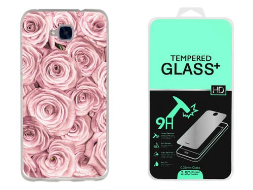 HUAWEI HONOR 7 LITE | Etui smartfon CASE + Szkło na Arena.pl