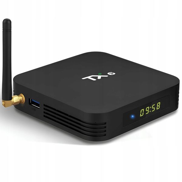 SMART TV BOX TX6 ANDROID 9 PRZYSTAWKA TV KODI 4/32 GB zdjęcie 13