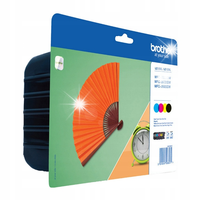 Zestaw Tusz Brother LC129XLVALBP CMYK kolor+czarny XL oryginalny
