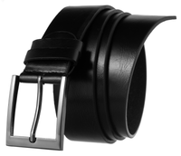 paseki męskie szerokie bom-ps2a black 125