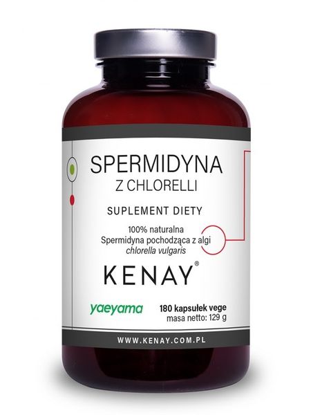 # KENAY Spermidyna z Chlorelli (180 kaps.) zdjęcie 1