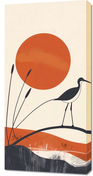 Obraz 50x100cm Ciepło Zachodów zdjęcie 1