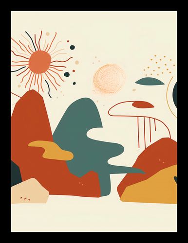 Plakat 30x40cm Kosmos Barw na Arena.pl