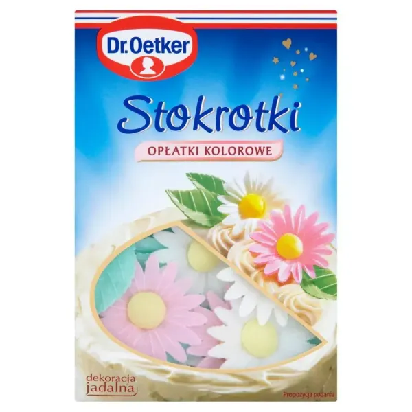 DR OETKER DEKORACJE STOKROTKI zdjęcie 1