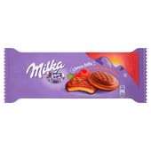 Milka Choco Jaffa Biszkopty z galaretką o smaku malinowym  147 g