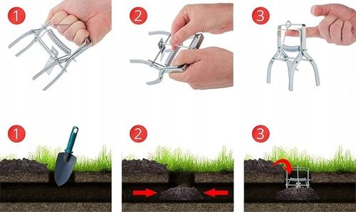 PUŁAPKA NA NORNICE I KRETY 3 SZT KRETOŁAP PROFESJONALNA SOLIDNA na Arena.pl
