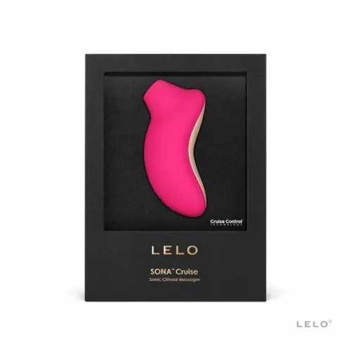 lelo sona cruise cerise - soniczny stymulator z technologią cruise control na Arena.pl