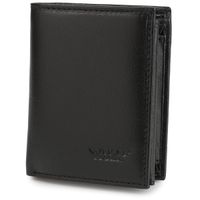 portfel męski skórzany wild tiger - czarny