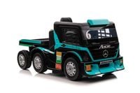 Auto Na Akumulator Mercedes+ Naczepa XMX622B Niebieski LCD