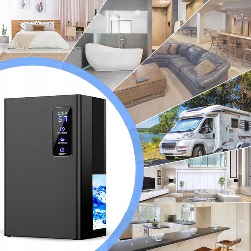 Osuszacz powietrza ULTRA WYDAJNY AUTOMATYCZNY DOMOWY pochłaniacz na Arena.pl