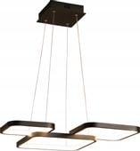 Lampa wisząca Wobako BOGOTA żyrandol LED ring kwadrat 46W
