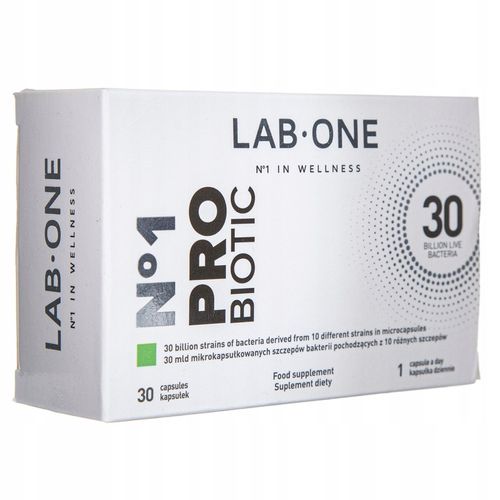 LAB ONE N°1 ProBiotic 30 kapusłek + 10 GRATIS na Arena.pl