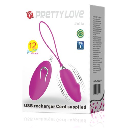 PRETTY LOVE  JULIA, 12 vibration functions Wireless remote control na Arena.pl